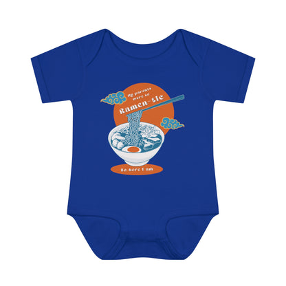 Funny Newborn Onesie - My Parents Were So Ramen-tic So Here I am JBCGoods