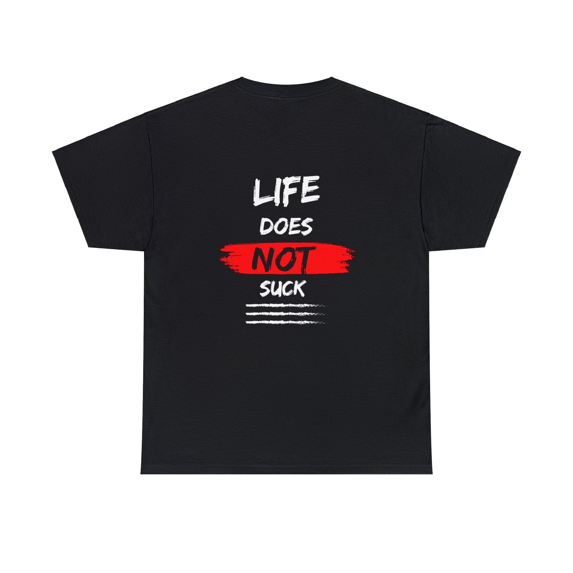 Motivational T-Shirt - Life Does Not Suck JBCGoods