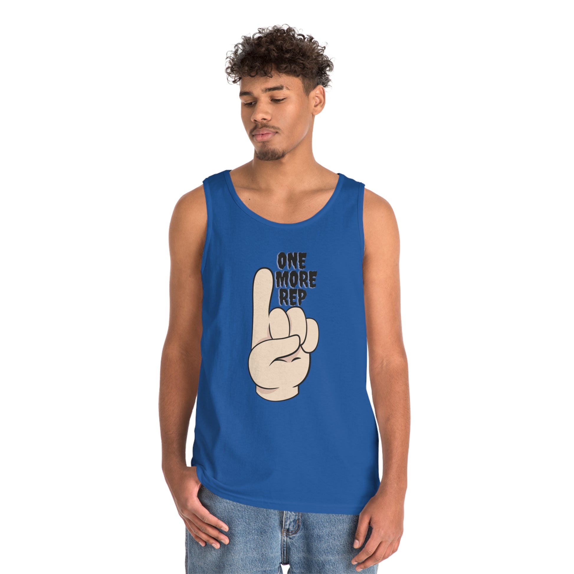 Motivational Workout Tanktop : One More Rep JBCGoods