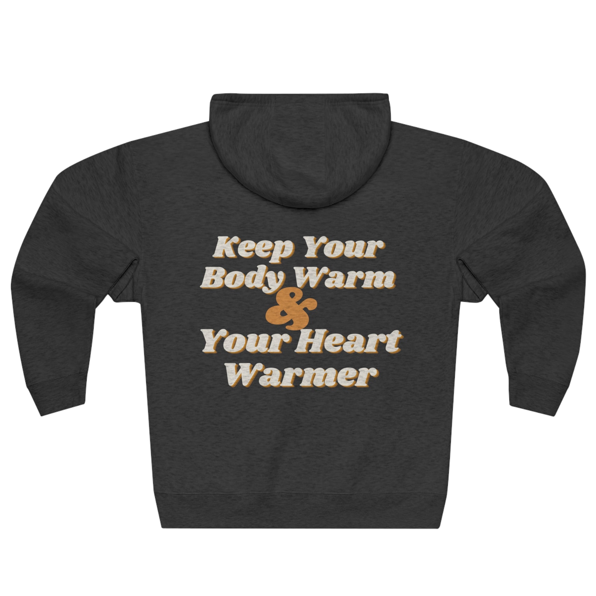 Warm Hearts Zipper Hoodie: Keep Your Body Warm & Your Heart Warmer JBCGoods