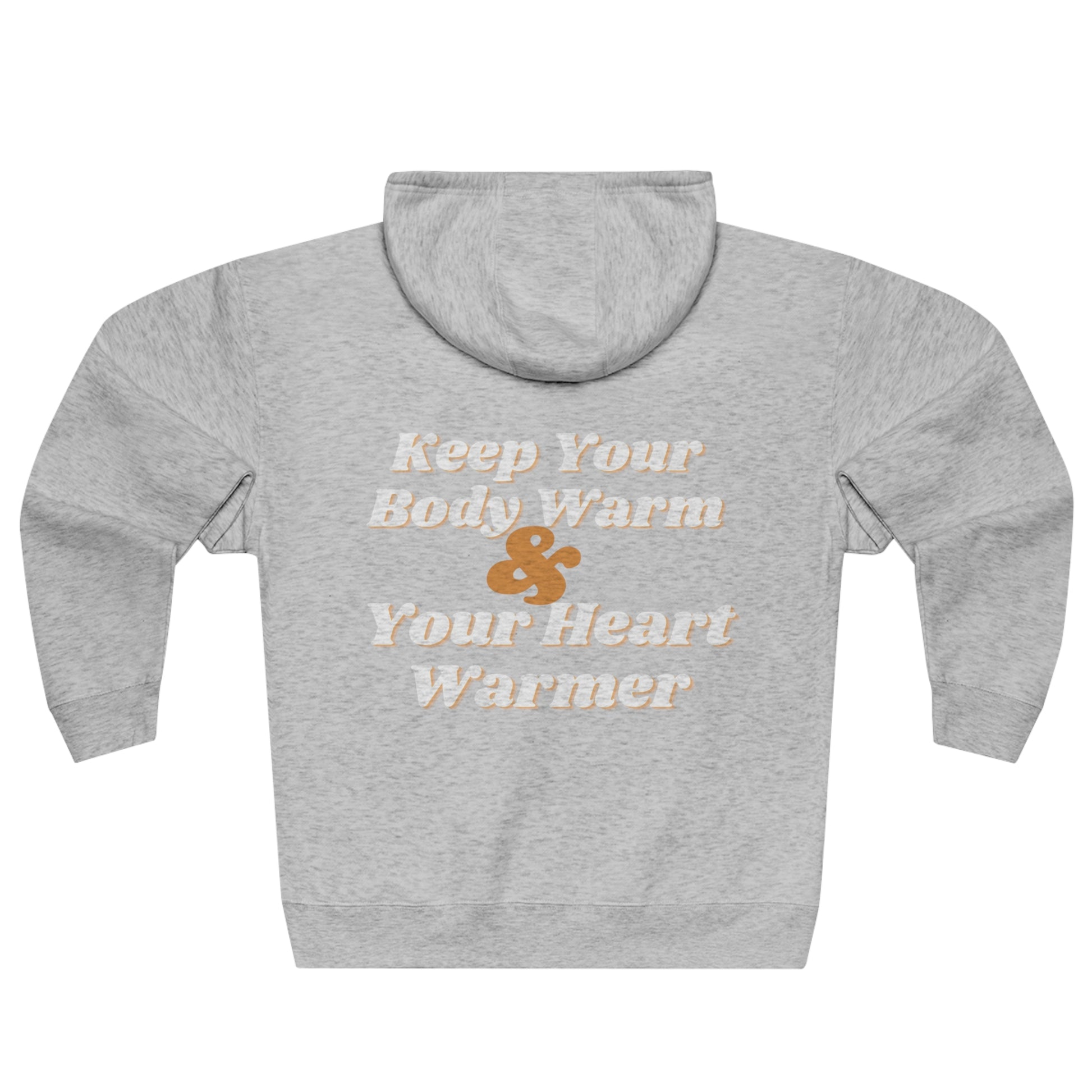 Warm Hearts Zipper Hoodie: Keep Your Body Warm & Your Heart Warmer JBCGoods