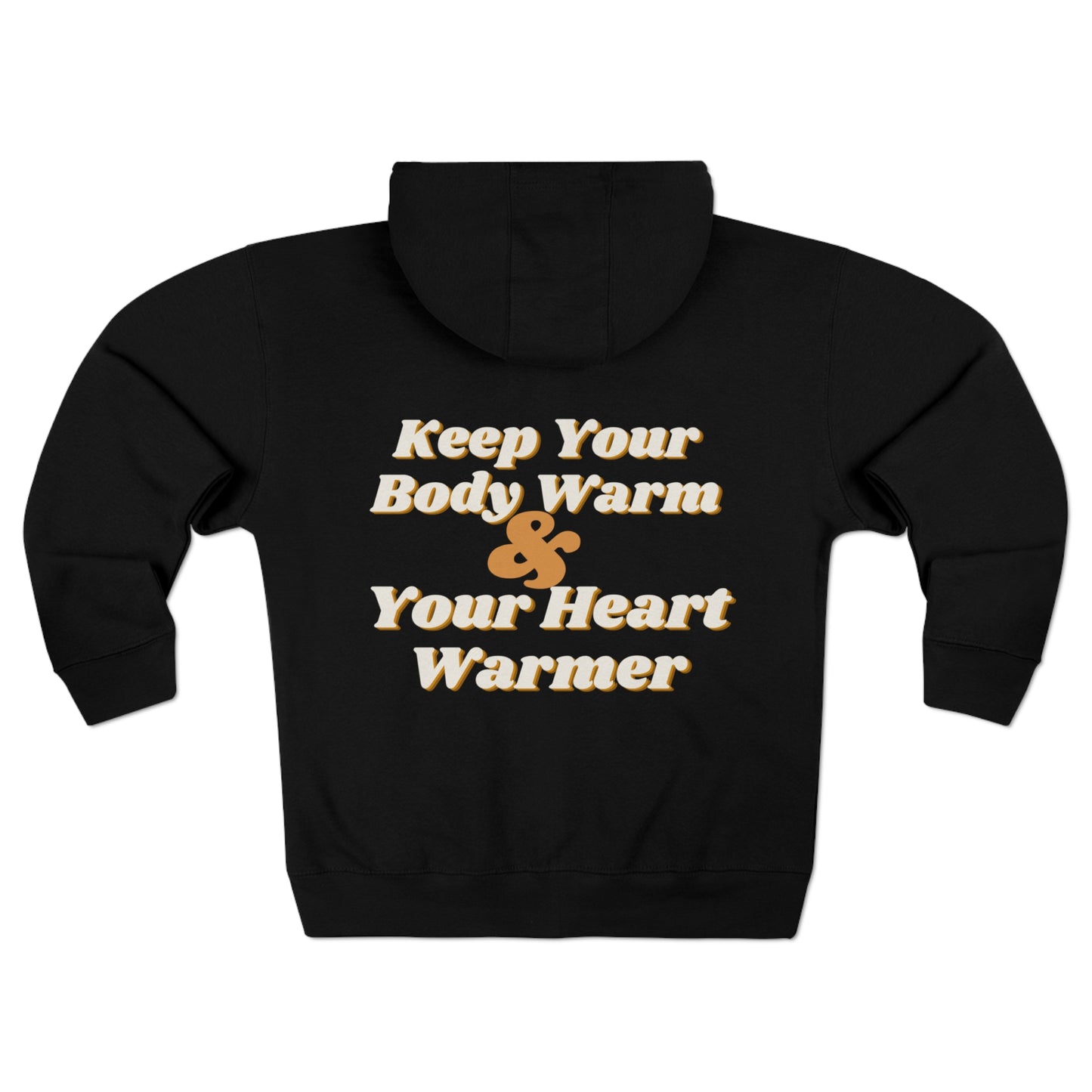 Warm Hearts Zipper Hoodie: Keep Your Body Warm & Your Heart Warmer JBCGoods